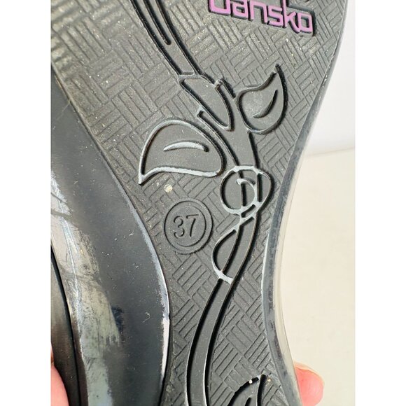 Dansko Jovie Metallic Pewter Leather Strappy Sandals, Women's EU Sz 37 - Picture 8 of 9